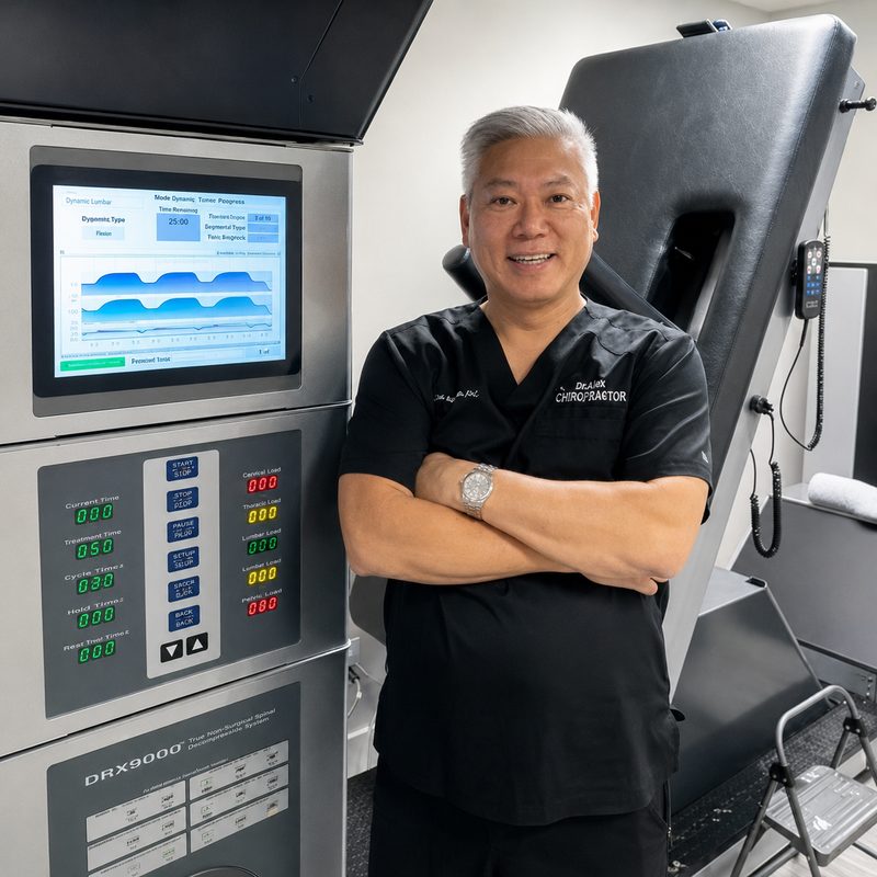 Dr. Hoa Nguyen, D.C., chiropractor at Dallas Spine Center in Carrollton, TX