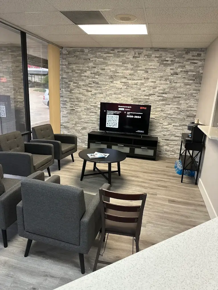 Consultation room at Dallas Spine Center in Carrollton